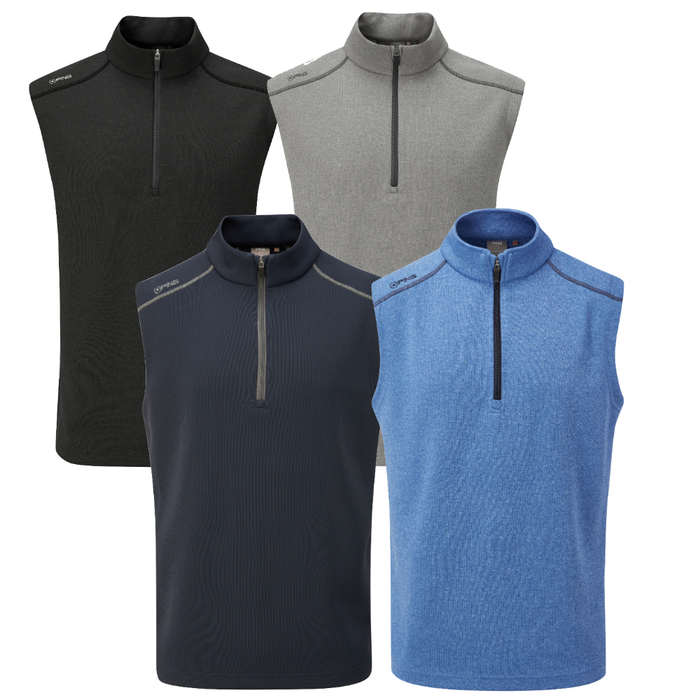 Ping Ramsey Mens Fleece Golf Vest